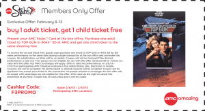 Top Gun 3D AMC Coupon